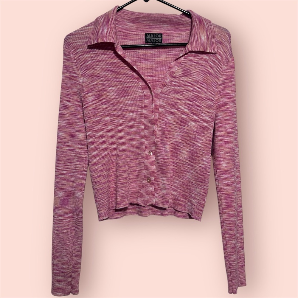 Pink sweatery Women's Top